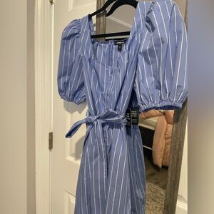 Blue Strip Express Dress